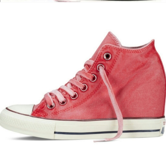 Converse Chuck Taylor Hidden Wedge Platform Shoes - Picture 2 of 11